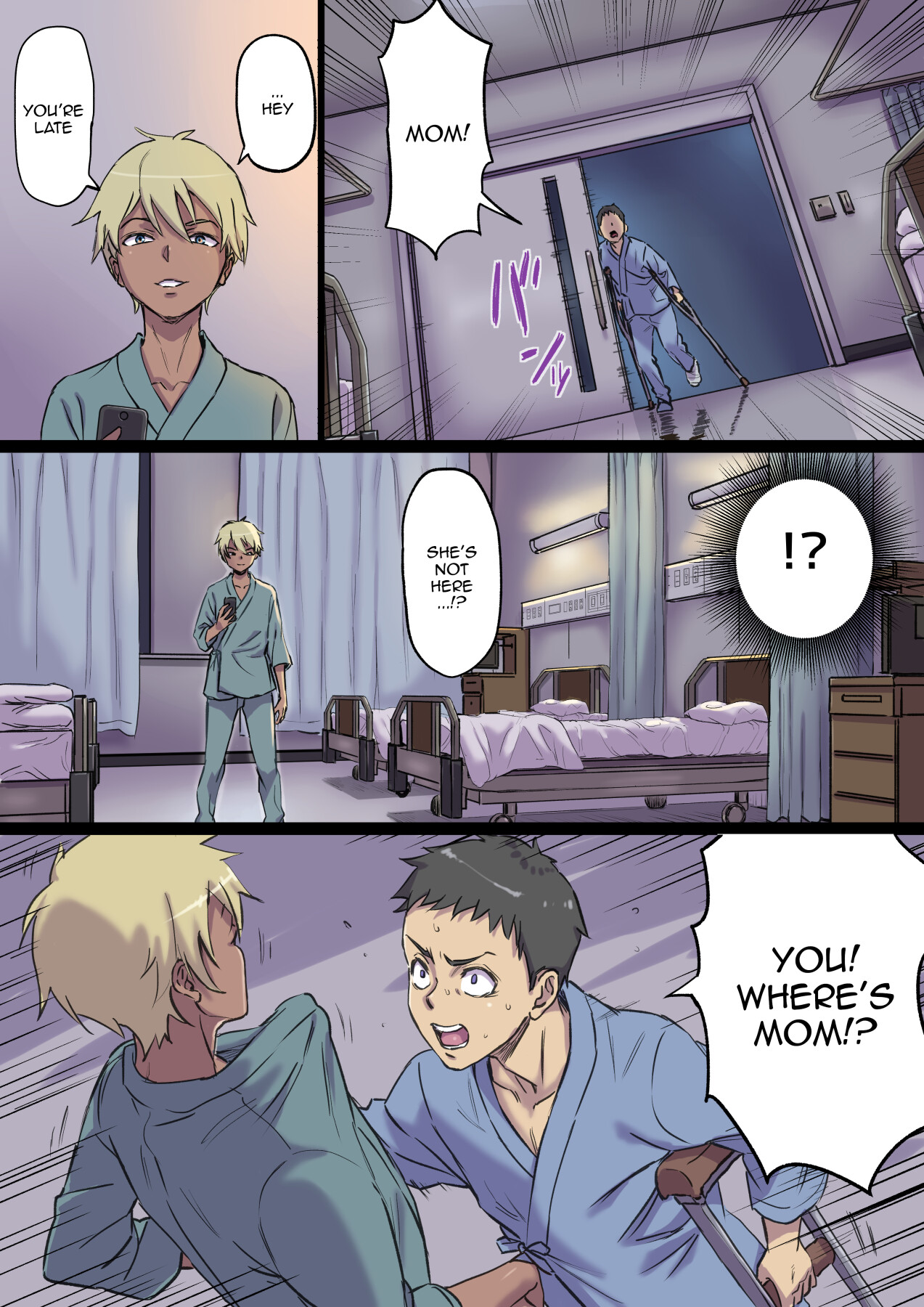 Hentai Manga Comic-The MILF Nurse Cuckolded Gets Taken Away In The Bed Next To Mine - Continuation-Read-7